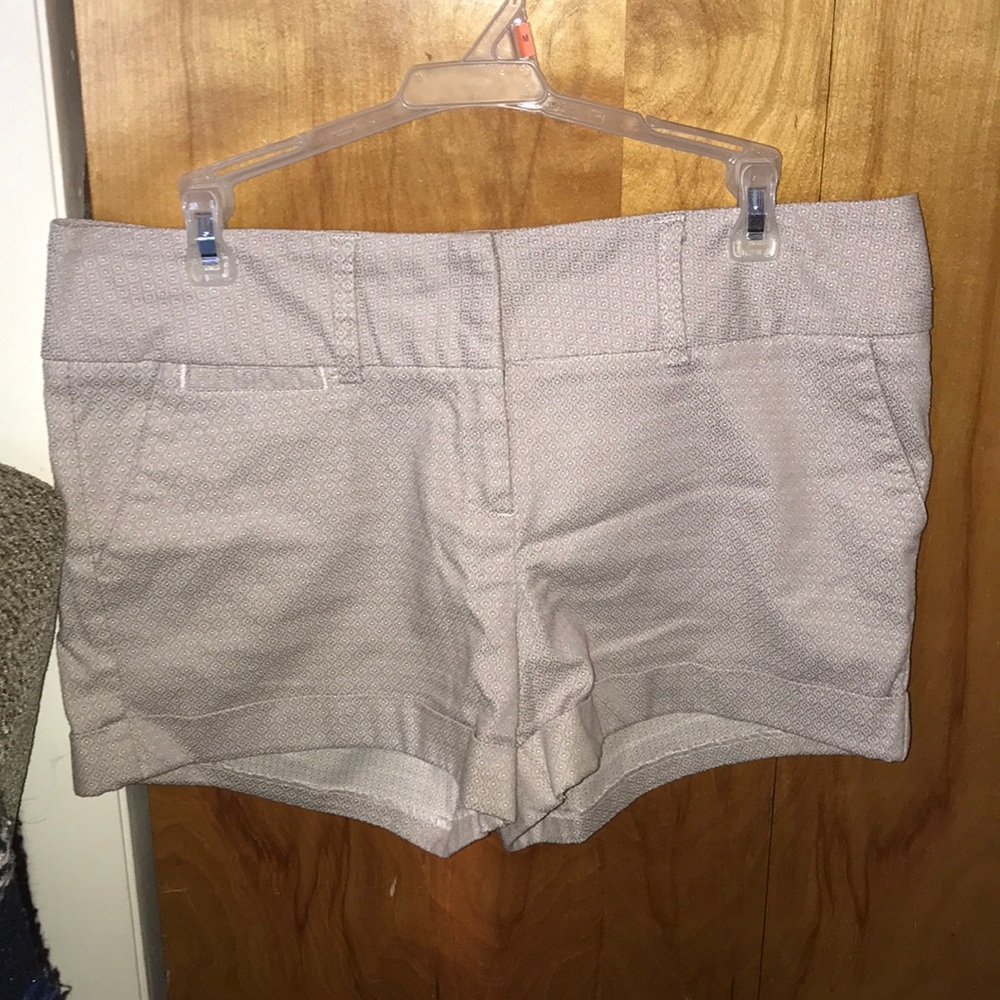 Tan cuffed shorts Maurices
